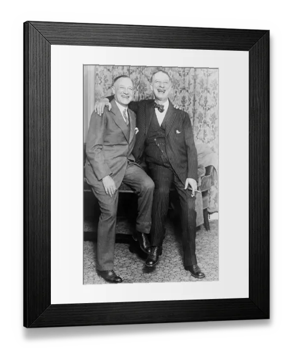 Framed Print : Al Smith Embracing Robert F. Wagner, Sr Framed Print : Al Smith Embracing Robert F. Wagner, Sr