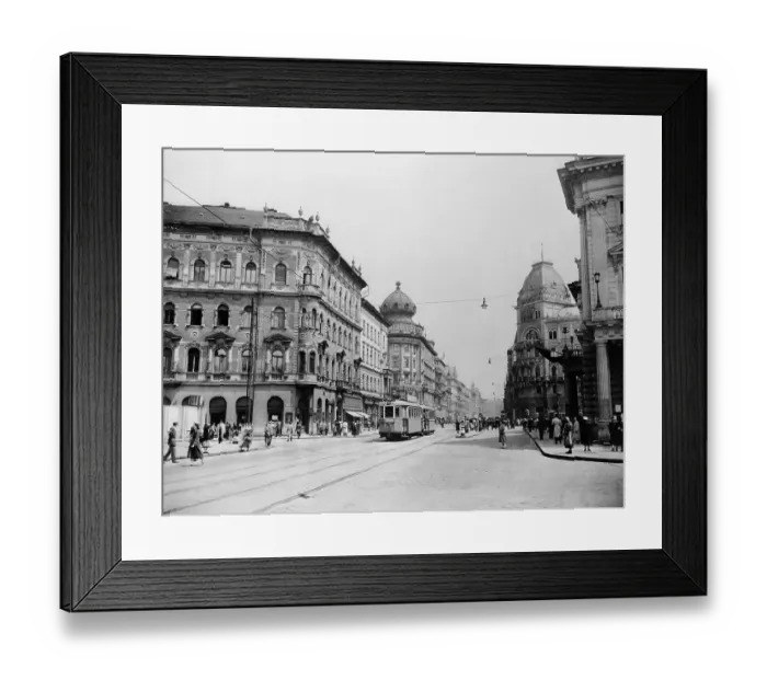 Framed Print : View of Street Framed Print : View of Street