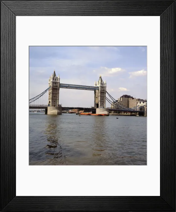 Framed Print : View of London Bridge Framed Print : View of London Bridge