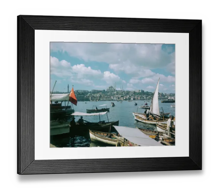 Framed Print : Istanbul Harbor Framed Print : Istanbul Harbor