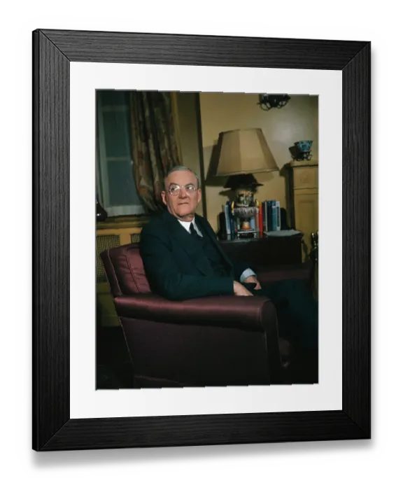 Framed Print : Portrait of John Foster Dulles Framed Print : Portrait of John Foster Dulles