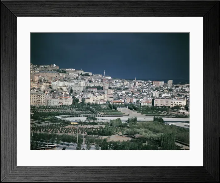 Framed Print : General View of Ankara, Turkey Framed Print : General View of Ankara, Turkey