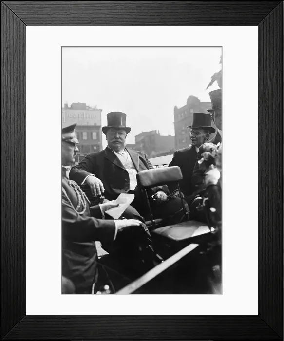 Framed Print : William H Taft Sitting In Carriage Framed Print : William H Taft Sitting In Carriage