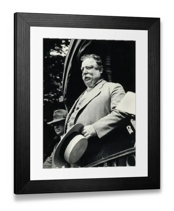 Framed Print : President William Taft Speaks From Train Framed Print : President William Taft Speaks From Train