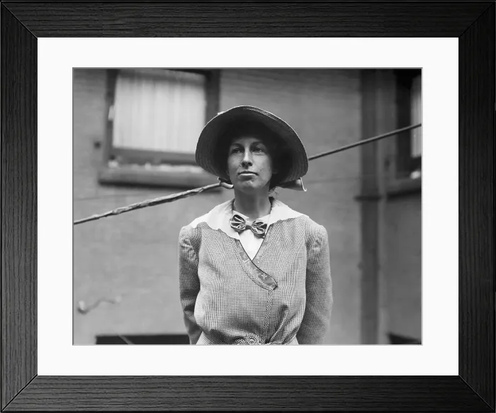 Framed Print : Suffragette Mrs. Nora Blatch De Forest Framed Print : Suffragette Mrs. Nora Blatch De Forest