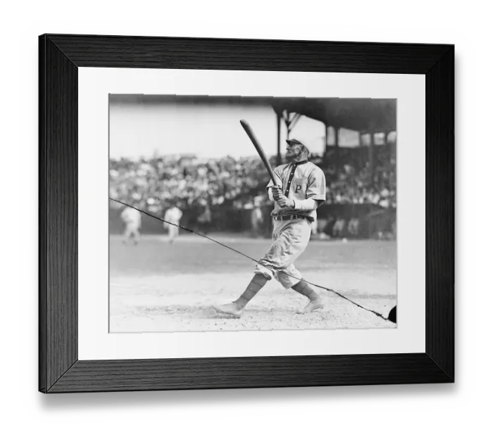 Framed Print : Hans Wagner of the Pittsburgh Pirates Framed Print : Hans Wagner of the Pittsburgh Pirates