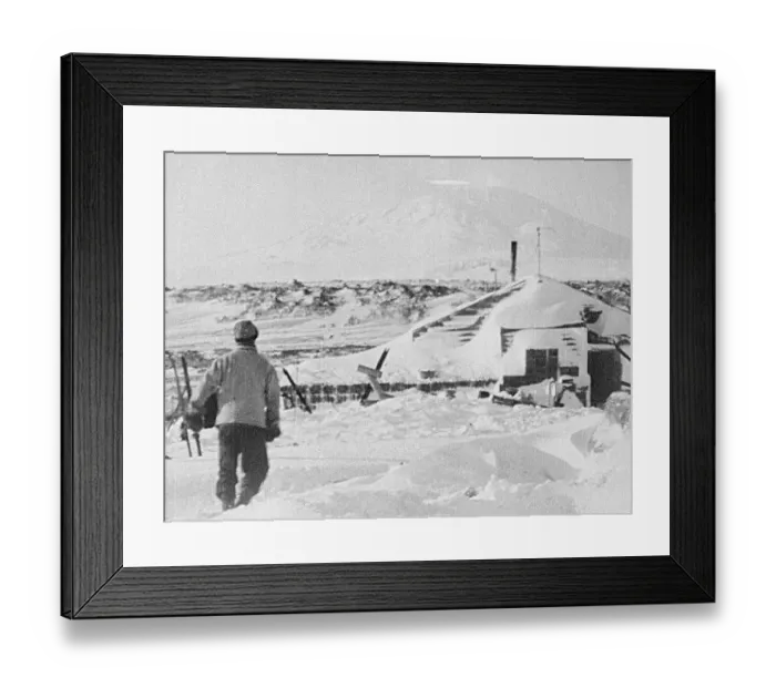 Framed Print : Robert Falcon Scott's Campsite Before Expedition Framed Print : Robert Falcon Scott's Campsite Before Expedition
