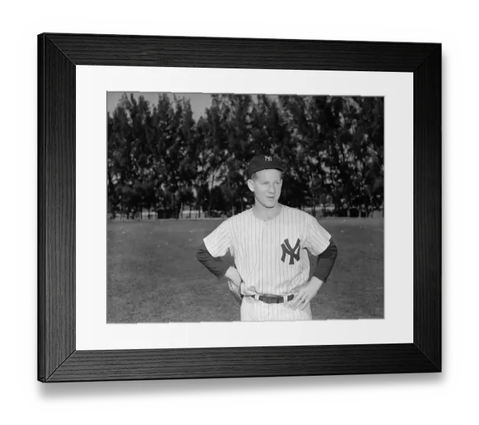 Framed Print : Portrait of Ed Ford Framed Print : Portrait of Ed Ford