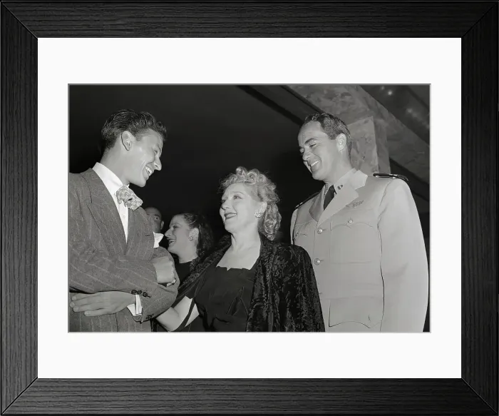 Framed Print : Film and Music Idols in Conversation Framed Print : Film and Music Idols in Conversation
