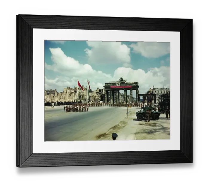 Framed Print : Military Ceremony at Brandenburg Gate Framed Print : Military Ceremony at Brandenburg Gate
