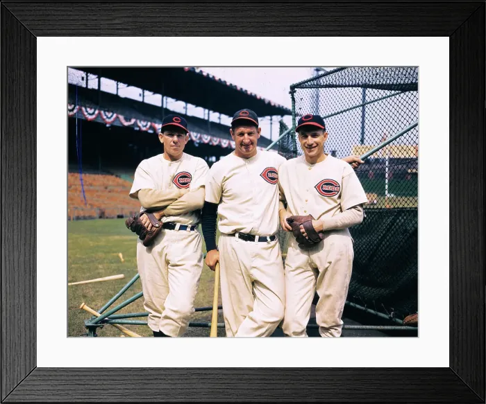 Framed Print : Cincinnati Reds Player