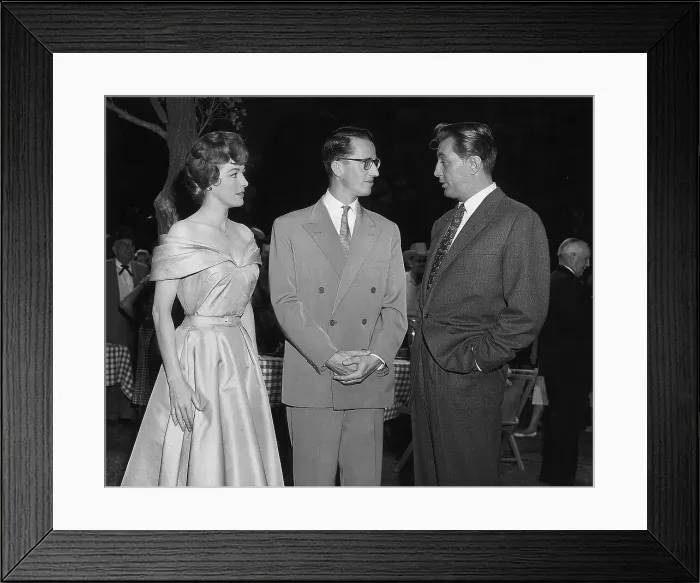 Framed Print : R Mitchum King Boudouin & E Parker Framed Print : R Mitchum King Boudouin & E Parker