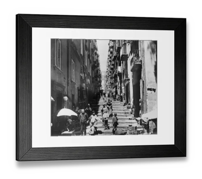 Framed Print : View of Narrow Street Framed Print : View of Narrow Street