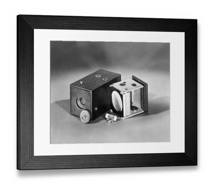 Framed Print : First Kodak Camera Framed Print : First Kodak Camera