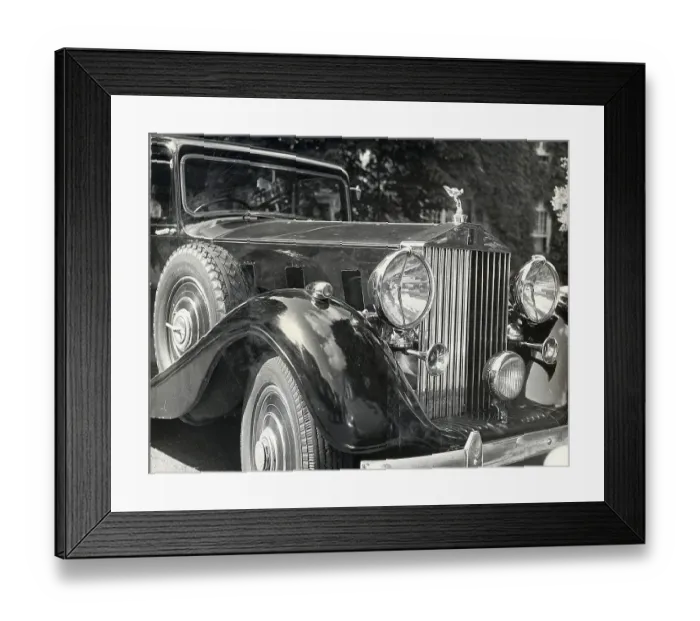 Framed Print : Close-Up View Of A Rolls Royce Framed Print : Close-Up View Of A Rolls Royce