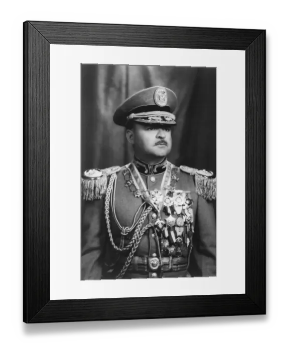 Framed Print : Guillermo Rodriguez Lara In Uniform Framed Print : Guillermo Rodriguez Lara In Uniform