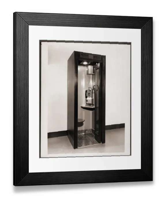 Framed Print : Full-Length Public Telephone Framed Print : Full-Length Public Telephone