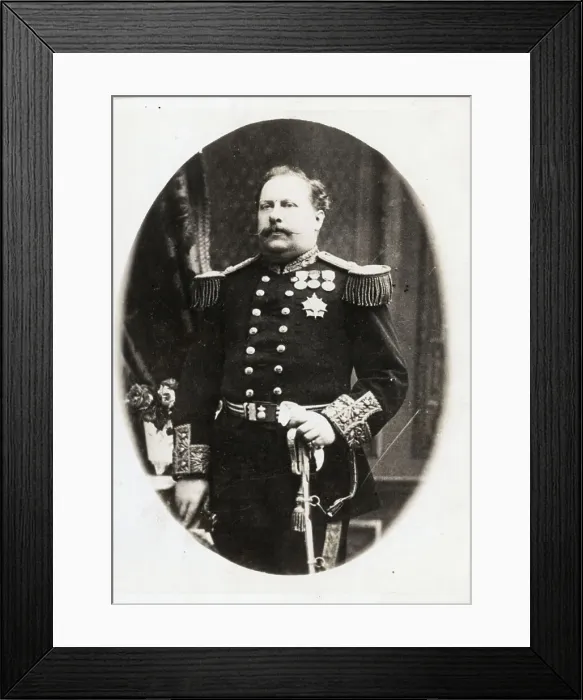 Framed Print : Portrait Of King Luis I Of Portugal Framed Print : Portrait Of King Luis I Of Portugal