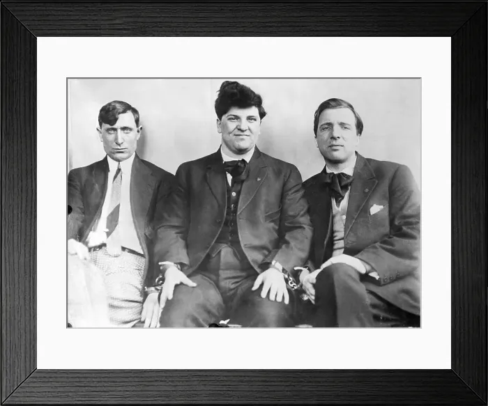 Framed Print : IWW Leaders Seated
