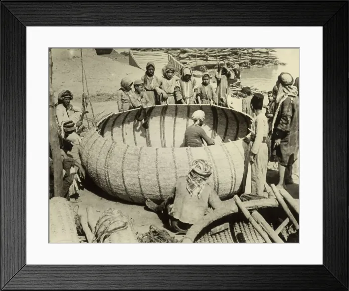 Framed Print : People Watch Man Weave Large Basket Framed Print : People Watch Man Weave Large Basket
