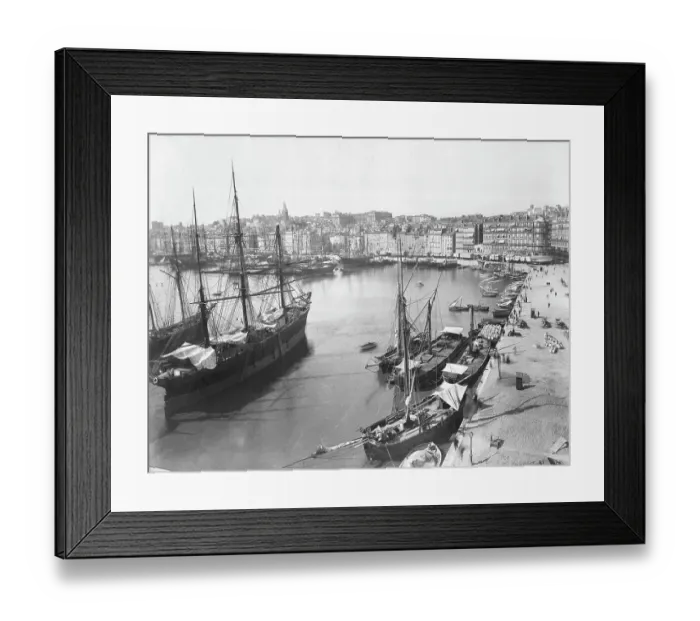 Framed Print : Old Port And Wharf Of Brotherhood Framed Print : Old Port And Wharf Of Brotherhood