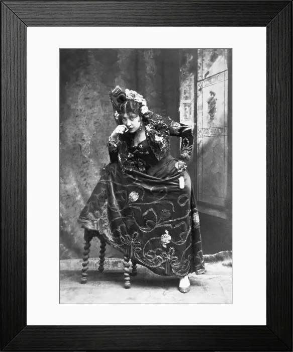 Framed Print : Olga Nethersole In The Role Of Carmen Framed Print : Olga Nethersole In The Role Of Carmen