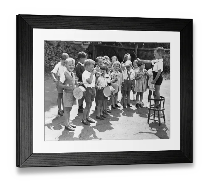 Framed Print : Children (4-5) playing in orchestra Framed Print : Children (4-5) playing in orchestra