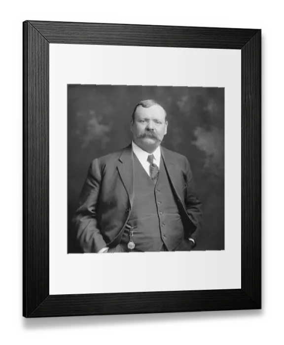 Framed Print : Portrait of Timothy Michael Healy Framed Print : Portrait of Timothy Michael Healy