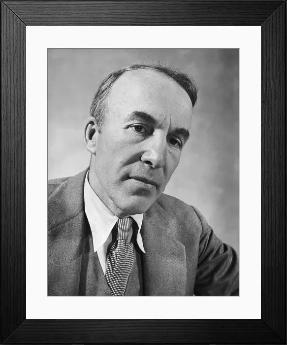 Framed Print : Portrait of Archibald MacLeish Framed Print : Portrait of Archibald MacLeish