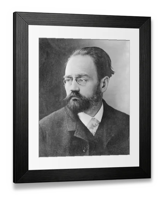 Framed Print : Portrait of Emile Zola
