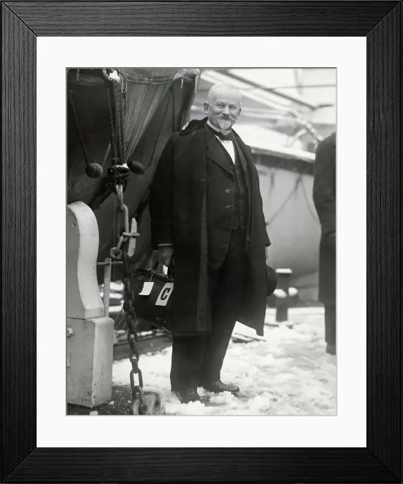 Framed Print : Psychologist Emile Coue Framed Print : Psychologist Emile Coue