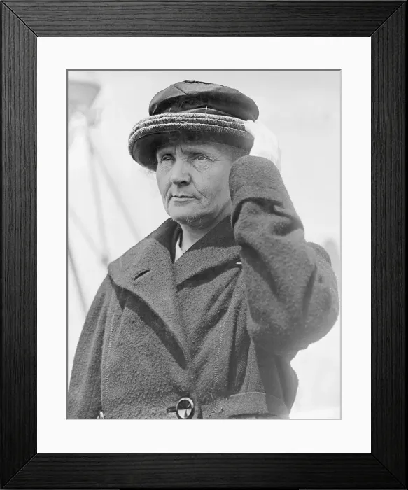 Framed Print : Nobel Prize Winner Marie Curie Framed Print : Nobel Prize Winner Marie Curie