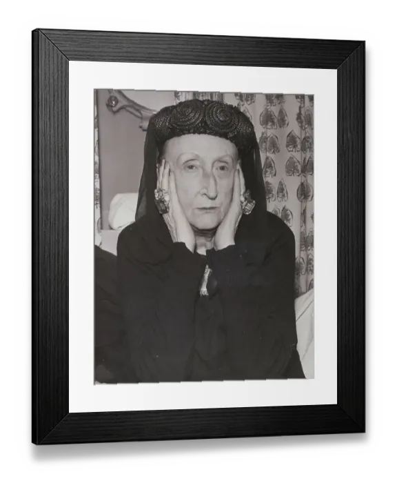 Framed Print : Dame Edith Sitwell Framed Print : Dame Edith Sitwell