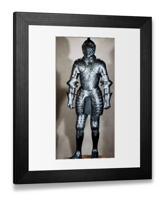 Framed Print : Silver Armor of Maximilian II Framed Print : Silver Armor of Maximilian II