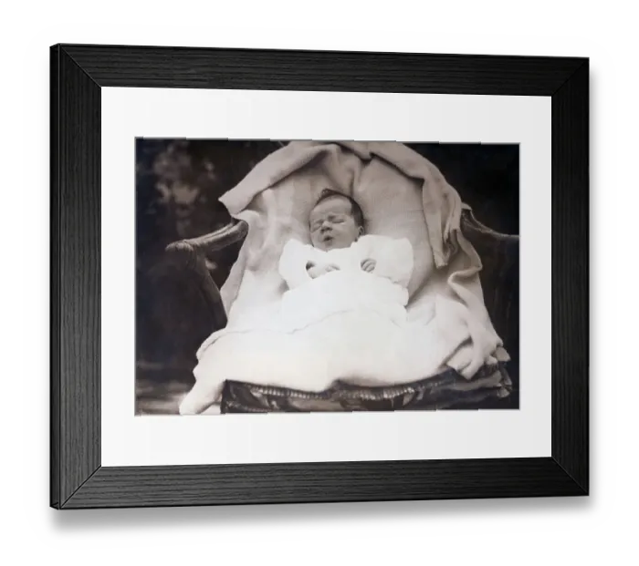 Framed Print : First Photo Of Baby Charles Lindbergh Framed Print : First Photo Of Baby Charles Lindbergh