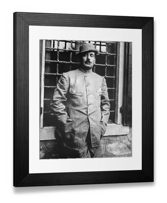 Framed Print : Opera Composer Giacomo Puccini