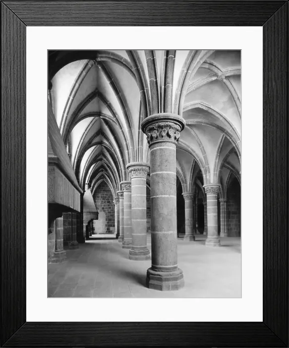 Framed Print : View Of Hall Of The Chevaliers Framed Print : View Of Hall Of The Chevaliers