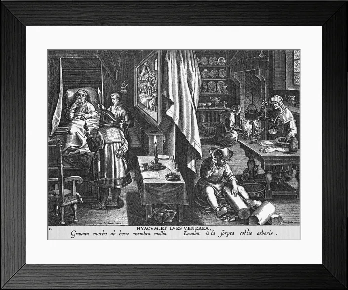Framed Print : Ill Patients Being Treated