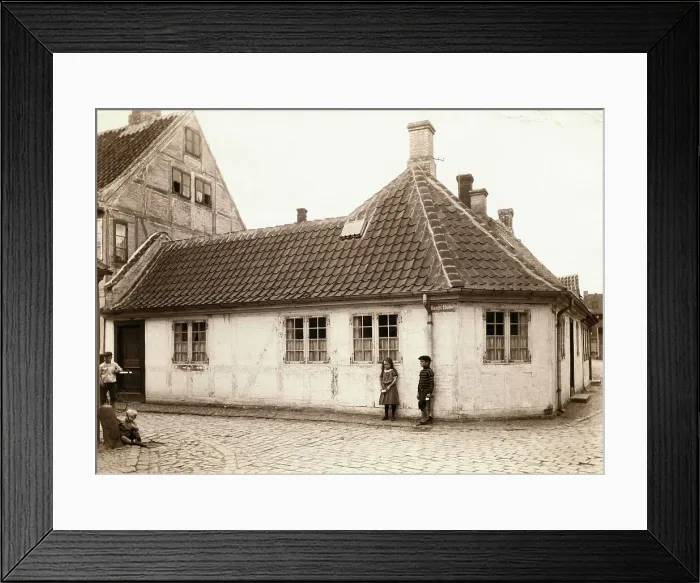 Framed Print : Birthplace of Fairy Tale Author Hans Christian Andersen Framed Print : Birthplace of Fairy Tale Author Hans Christian Andersen