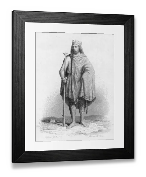 Framed Print : Portrait of Robert Le Fort Framed Print : Portrait of Robert Le Fort