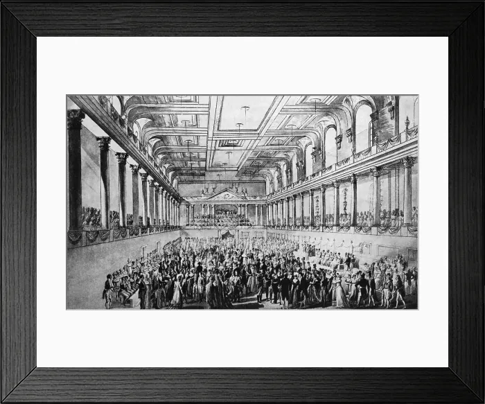 Framed Print : Meeting in the Congress of Vienna Framed Print : Meeting in the Congress of Vienna