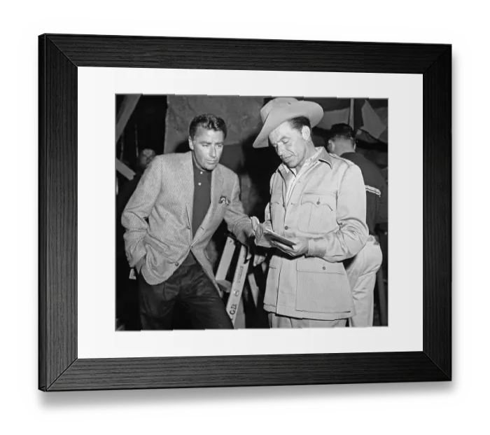 Framed Print : Peter Lawford with Frank Sinatra Framed Print : Peter Lawford with Frank Sinatra