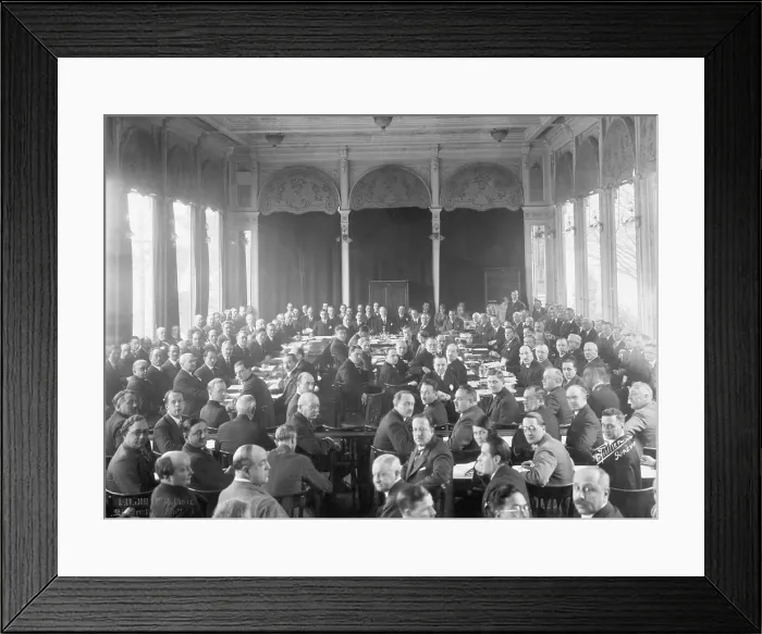 Framed Print : Leaders At The Disarmament Conference Framed Print : Leaders At The Disarmament Conference