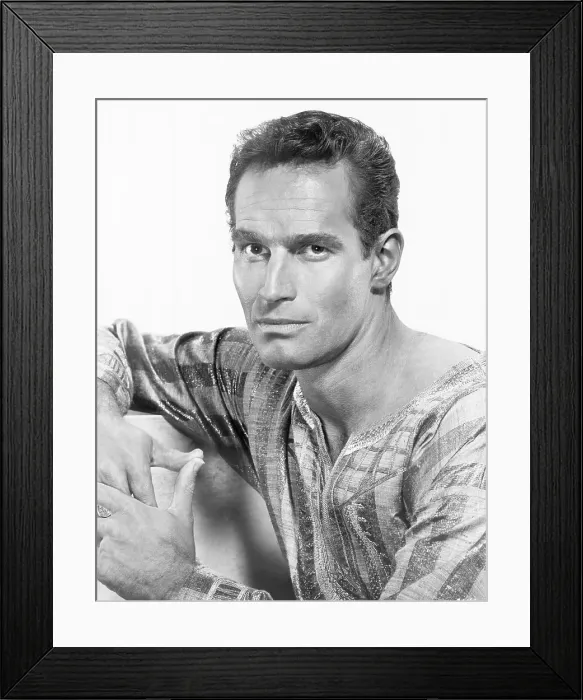 Framed Print : Charlton Heston as Judah Ben-Hur Framed Print : Charlton Heston as Judah Ben-Hur