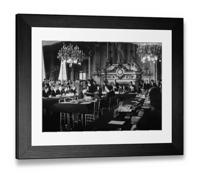 Framed Print : Robert Schumann Opens Intnat'L Conf Framed Print : Robert Schumann Opens Intnat'L Conf