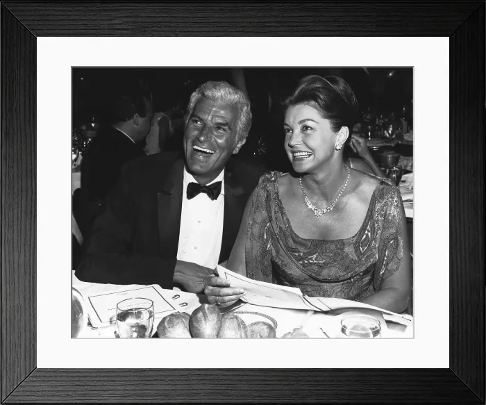 Framed Print : Fernando Lamas with Esther Williams