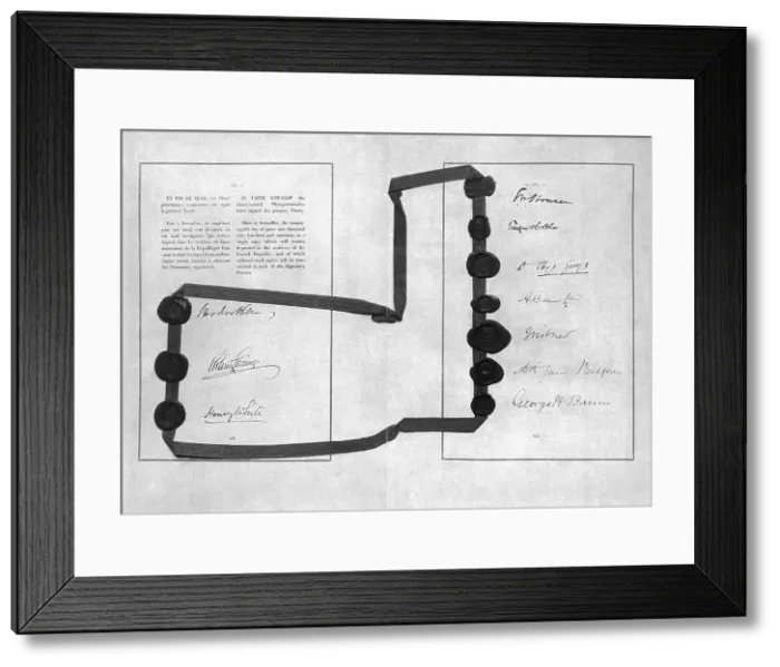 Framed Print : Treaty Of Versailles Framed Print : Treaty Of Versailles