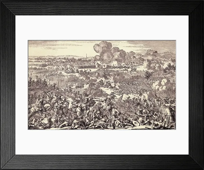 Framed Print : Battle of Mollwitz Framed Print : Battle of Mollwitz