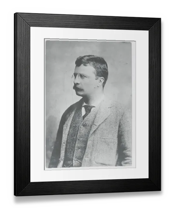 Framed Print : Portrait of Theodore Roosevelt Framed Print : Portrait of Theodore Roosevelt