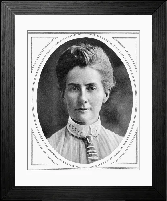 Framed Print : British Nurse Edith Cavell